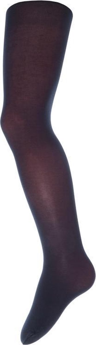 Ewers - Dikke kinderpanty - 80 DEN - effen Donkerblauw - 50% katoen - 98/104