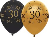 CREATIVE PARTY - 6 Verjaardagsballonnen 30 jaar - Decoratie > Ballonnen