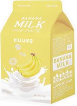 A'pieu Banana Milk One Pack Mask 21g