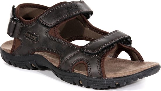 Sandales de randonnée légères Haris de Regatta pour homme avec semelle rembourrée, Sandales pour femmes, marron tourbe