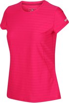 Regatta T-shirt Breakbar Vi Active Dames Polyester Roze Maat 38