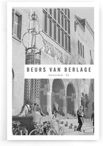 Walljar - Beurs van Berlage '65 - Muurdecoratie - Plexiglas schilderij