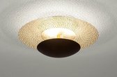 Lumidora Plafondlamp 73525 - Ingebouwd LED - 12.0 Watt - 780 Lumen - 2700 Kelvin - Goud - Brons - Messing - Metaal - Met dimmer - ⌀ 30 cm