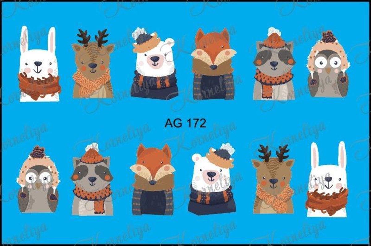 Goedkoopste Korneliya Airbrush Waterdecal AG 172