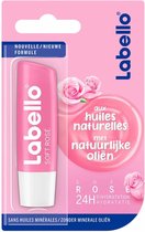 Labello - Lippenbalsem Soft Rosé - Lipverzorging - Lipbalm - Droge lippen - 24 uurs werking - Dames - Meisjes - Kunststof - roze