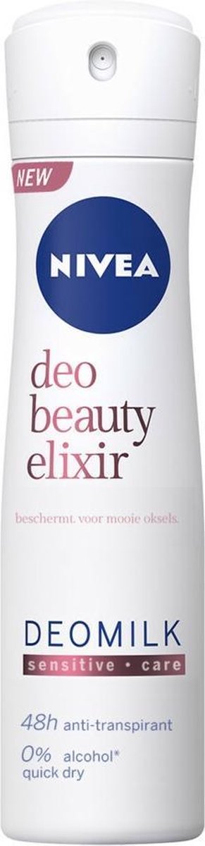 Nivea Deo Beauty Elixir Sensitive Anti-Transpirant Spray 150ML