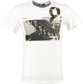 Replay wit t-shirt - valt kleiner - Maat S