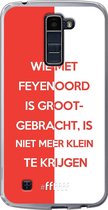 6F hoesje - geschikt voor LG K10 (2016) -  Transparant TPU Case - Feyenoord - Grootgebracht #ffffff