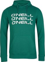 O'Neill Sweatshirt Met Capuchon Men Triple Stack Green S - Green 60% Katoen, 40% Gerecycleerde Polyester