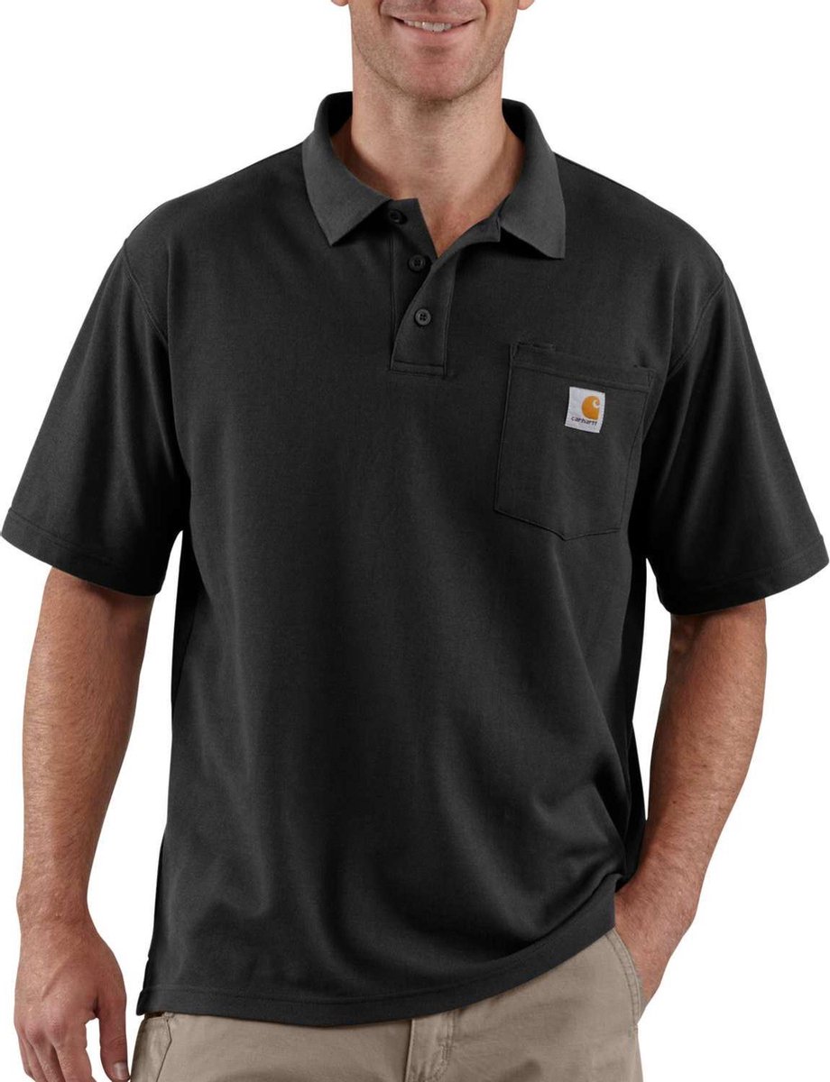 Carhartt Contractor’s Work Pocket Polo Chemise Homme 