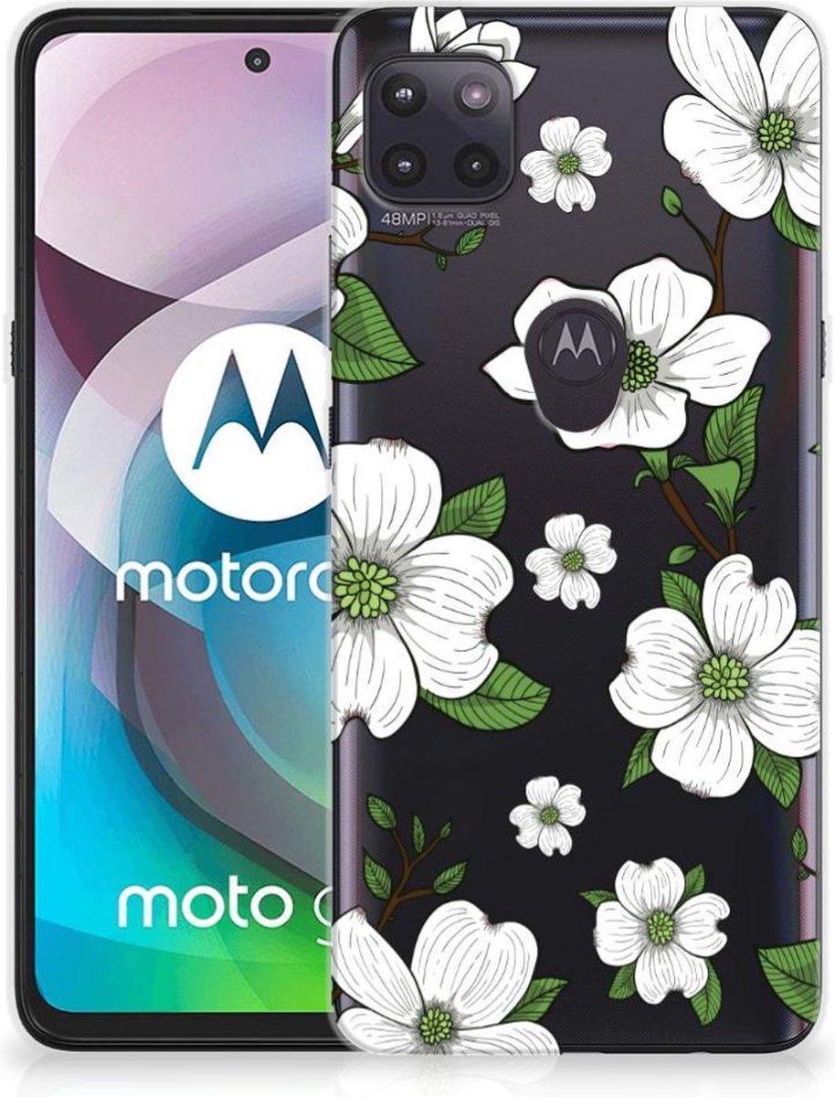 Motorola Moto G 5G TPU Case Dogwood Flowers