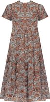 Nobell' Meisjes jurken Nobell' Mian s/sl maxi wide dress with smal ginger 158/164