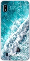 Samsung Galaxy A10 Hoesje Transparant TPU Case - Perfect to Surf #ffffff