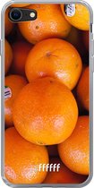 6F hoesje - geschikt voor iPhone 8 - Transparant TPU Case - Sinaasappel #ffffff