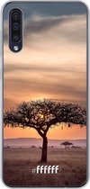 Samsung Galaxy A50s Hoesje Transparant TPU Case - Tanzania #ffffff