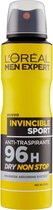L’Oréal Paris Men Expert Invincible Sport Mannen Spuitbus deodorant 150 ml 1 stuk(s)
