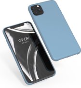 kwmobile telefoonhoesje voor Apple iPhone 11 Pro Max - Hoesje met siliconen coating - Smartphone case in antieksteen