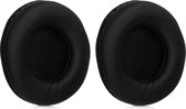 kwmobile 2x oorkussens compatibel met AKG K181 DJ UE - Earpads voor koptelefoon in zwart