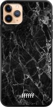 iPhone 11 Pro Max Hoesje TPU Case - Shattered Marble #ffffff