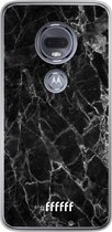 Motorola Moto G7 Hoesje Transparant TPU Case - Shattered Marble #ffffff