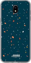 Samsung Galaxy J5 (2017) Hoesje Transparant TPU Case - Terrazzo N°9 #ffffff