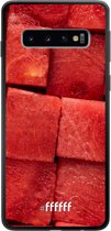 Samsung Galaxy S10 Hoesje TPU Case - Sweet Melon #ffffff