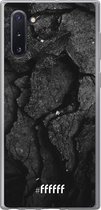 Samsung Galaxy Note 10 Hoesje Transparant TPU Case - Dark Rock Formation #ffffff