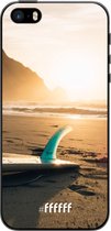 iPhone 5 Hoesje TPU Case - Sunset Surf #ffffff
