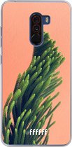 Xiaomi Pocophone F1 Hoesje Transparant TPU Case - Waving Plant #ffffff