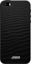 iPhone 5 Hoesje TPU Case - Black Beach #ffffff