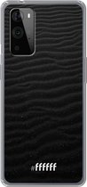 6F hoesje - geschikt voor OnePlus 9 Pro -  Transparant TPU Case - Black Beach #ffffff