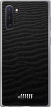 Samsung Galaxy Note 10 Hoesje Transparant TPU Case - Black Beach #ffffff