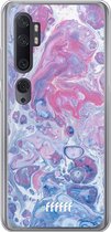 Xiaomi Mi Note 10 Hoesje Transparant TPU Case - Liquid Amethyst #ffffff