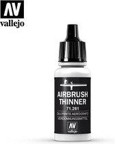 Vallejo 71261 Airbrush Thinner - 18ml Verdunner