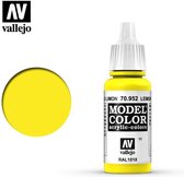 Vallejo 70952 Model Color Lemon Yellow - Acryl Verf flesje