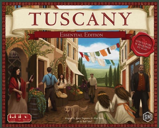 Boek: Tuscany Essential Edition - EN, geschreven door Stonemaier Games
