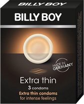 Billy Boy - Extra Thin Condooms  - 3 stuks