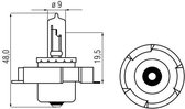 Lamp 12V 20 W P26S halogeen