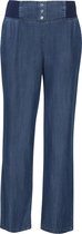 Cassis - Female - Soepele broek in tencel  - Denim