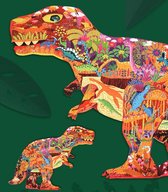 MiDeer - Dinosaurus Droom - “Terug naar het  Jurassic” - 280 puzzelstukjes met 20+ dinosaurussen van 11 soorten - Puzzel in een mooie geschenkdoos - Kinder vloerpuzzel - Educatief speelgoed v