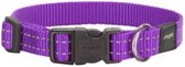 Rogz For Dogs Snake Halsband - Paars - 16 mm x 26-40 cm