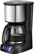 Koffiezetapparaat - Aigi Benry - Filter Koffiezetapparaat - Zwart/Zilver - BSE