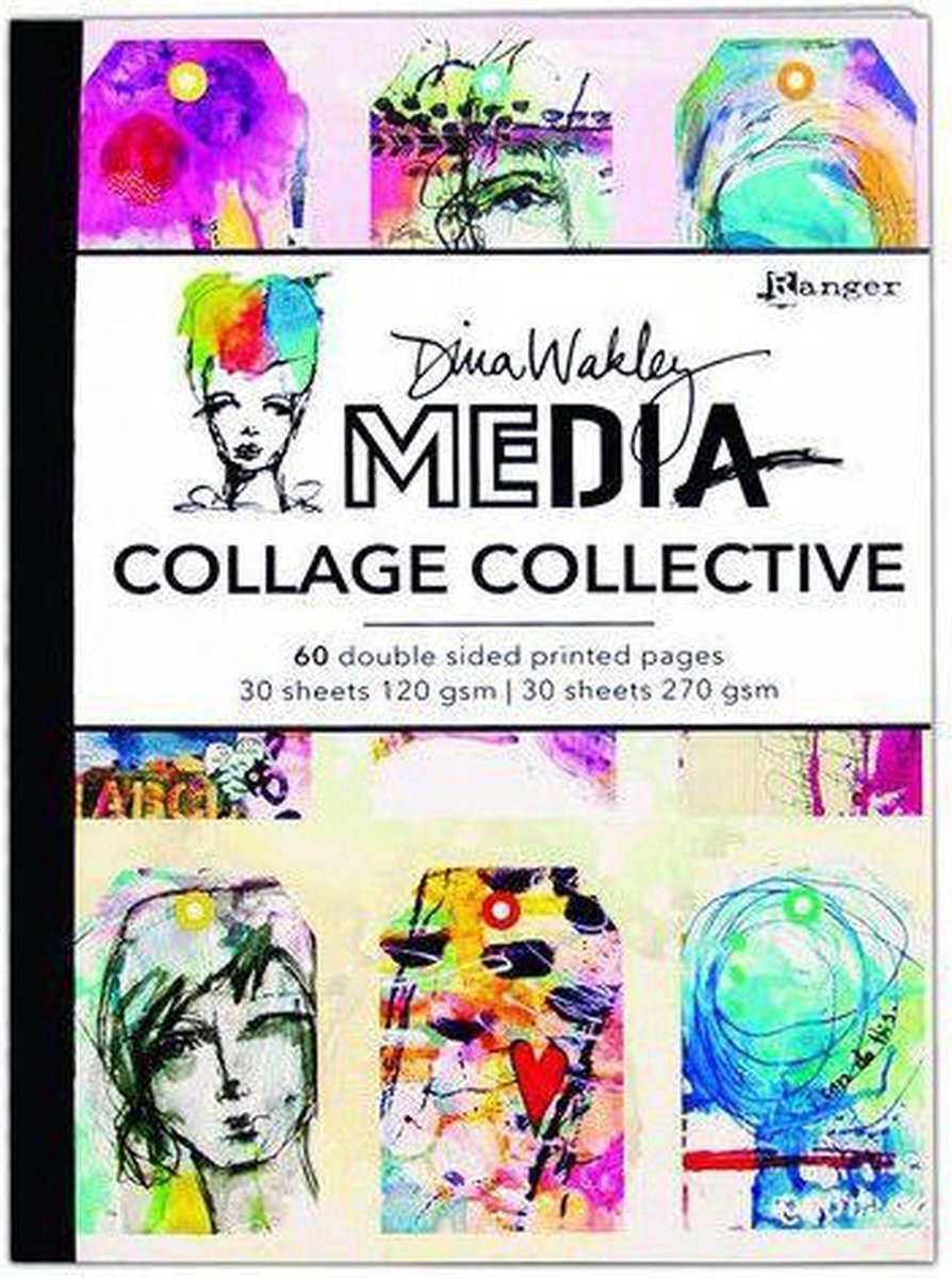 Dina Wakley Mixed Media Collage Collective - MDA66095