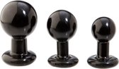 Round Butt Plug - Medium - Black - Butt Plugs & Anal Dildos