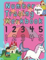 Number Tracing Workbook: Preschool writing Workbook Number Tracing