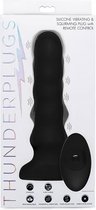 Silicone Vibrating & Squirming Plug - Butt Plugs & Anal Dildos