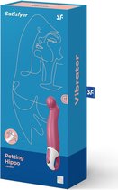 Petting Hippo Vibrator - Pink - Classic Vibrators - Design Vibrators