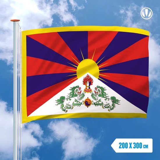 Drapeau Tibet 200x300cm