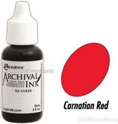 Ranger Archival Reinkers - carnation red