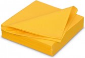 GALA Servetten - Passion Yellow - 40x40cm - 25 Stuks - Geel